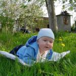 Zapoznaję się z trawką...