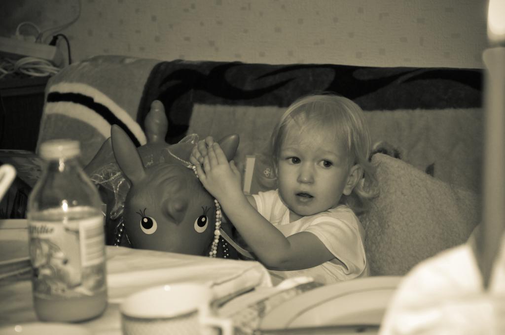 Świąteczna wieczerza Kingi i "asioła":)