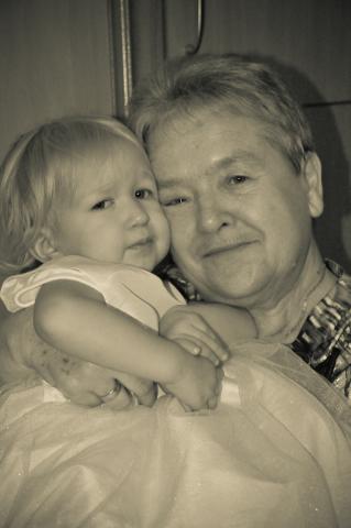 Tulenie tiulowej wnuczki:)