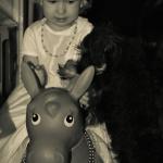 Dyzio też marzy o przejażdżce na ośle;)