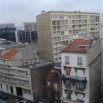 Widok z hotelowego okna...