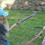 Nieważne, że Szymon ma większą tarczę i większy miecz...