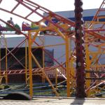 Gdzieś w ostatnim wagoniku widać