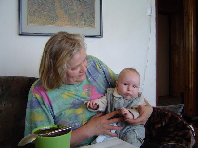 Hm, Babcia mi się przygląda jakbym jednak utył