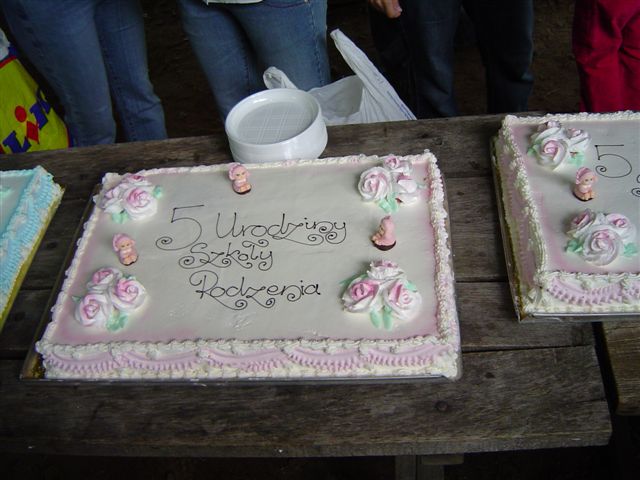 Był i przepyszny tort...