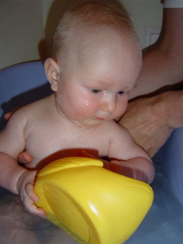 Manewry kaczką na pełnym morzu:)