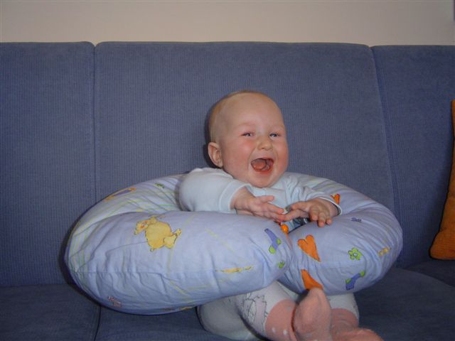 Uczę się pływać żabką...