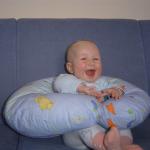 Uczę się pływać żabką...