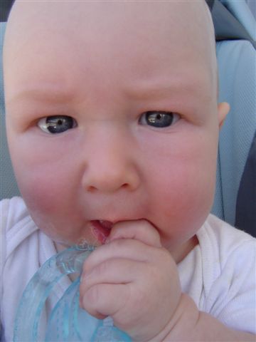 Trwa masaż dziąsełek