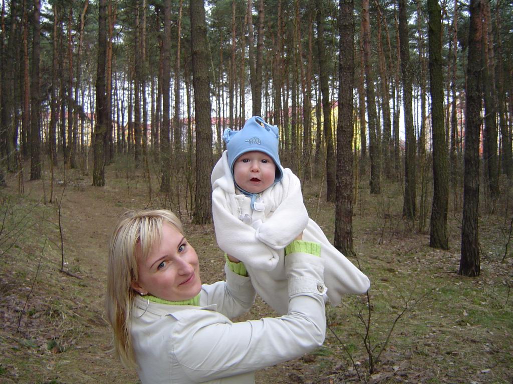 Latałbym, gdyby Mama mnie nie przytrzymywała...