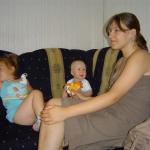 Gosia pod czujnym okiem Szymonka;)