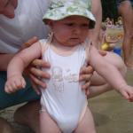 Pierwszy kontakt z wodą...