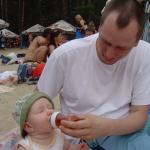 Łyk zimnego soku w upalny dzień...