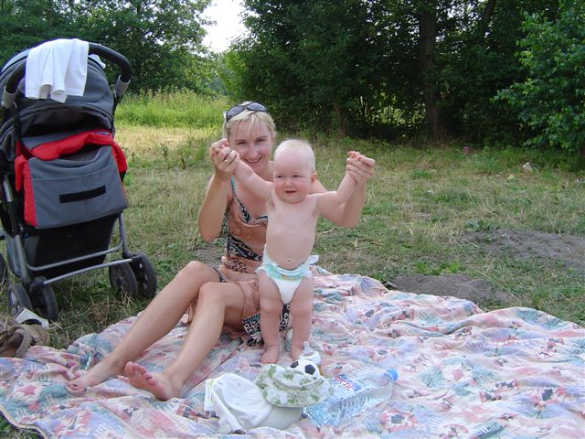 Mama myśli, że szybciej urosnę ..