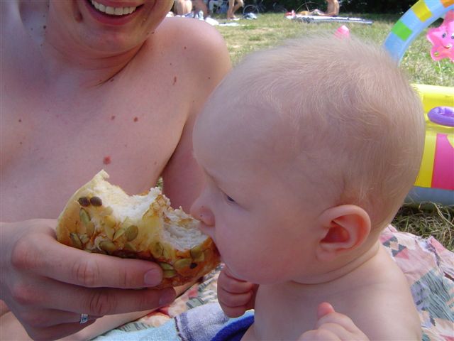 Organoleptyczne badanie bułki;)