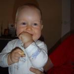 Dzielny chrupaczek;)