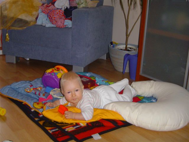 Rany, ale leżenie na brzuszku to dobre dla...