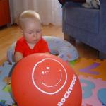 Balon urósł, że aż strach;)