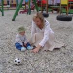 Szybka narada z trenerem:)