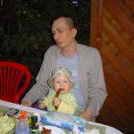 Na winobraniowym grillu-