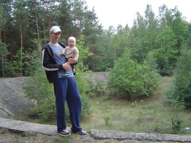 Tu Tata dokonywał...