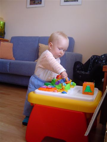 Jak widać, nie muszę się skupiać na staniu...