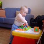 Jak widać, nie muszę się skupiać na staniu...