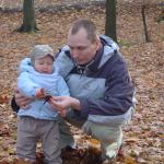 O widzisz, tu liść ma nerwy.