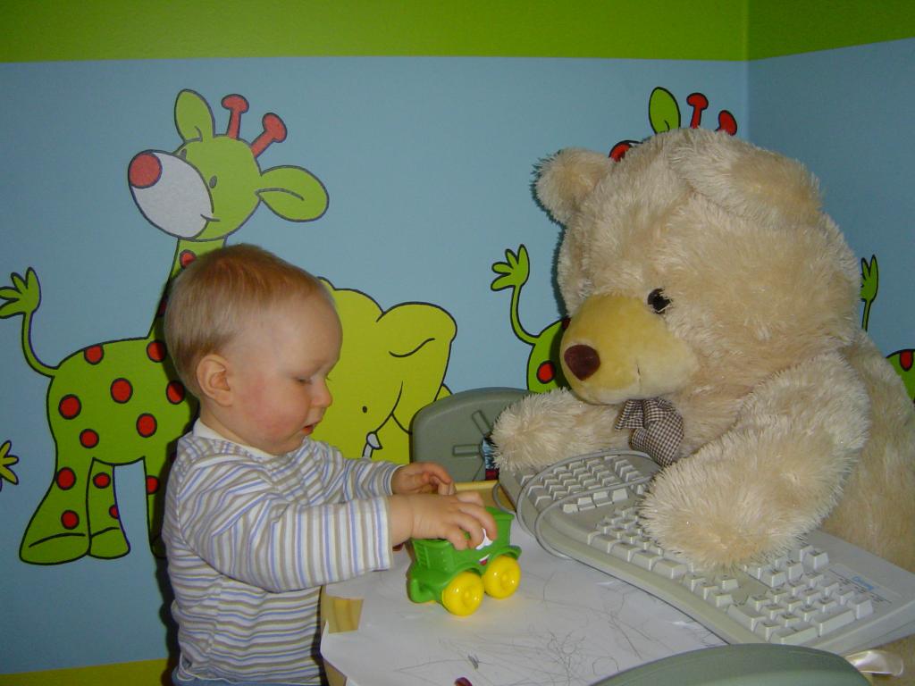 Mówiłem ci misiu, że klawiatura uzależnia!