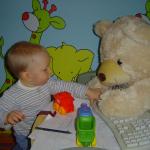 Patrz misiu, tu jest przycisk: