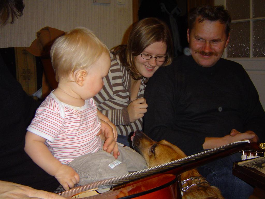 Lizanie się po nosie to...