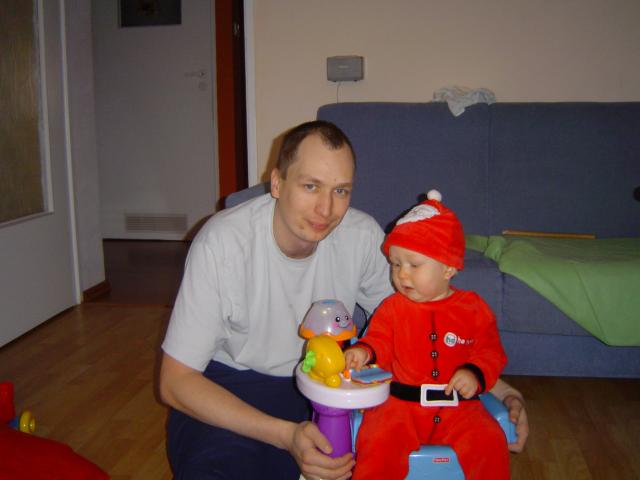 Szymkołaj z pomocnikiem Elftatą:)