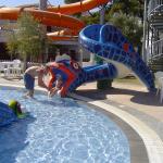 Tata wyciąga mnie z paszczy węża.