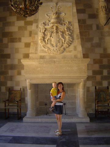 Mamie marzy się kominek...