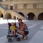 Wewnętrzny dziedziniec...