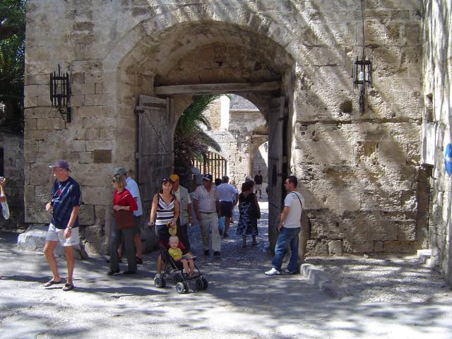 Średniowieczne zakątki Rodos.