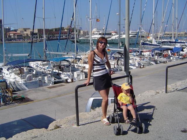 Port Mandraki...