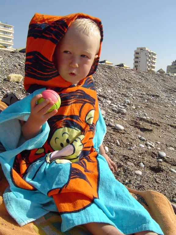 Plaża w Rodos ma urok