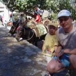 A oto i taksówki w Lindos:)