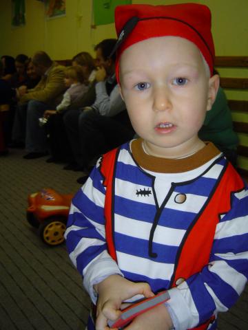 Małe piraciątko...