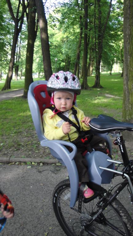 Też bym pedałowała, gdyby mi nóg nie poprzyczepiali;)