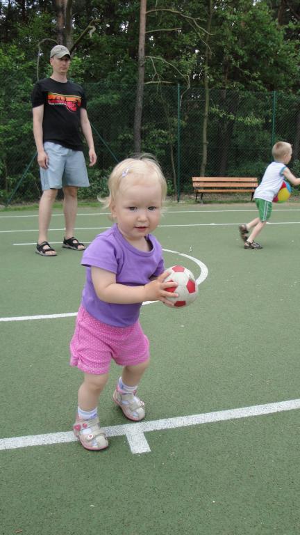 Przymiarka do kozłowania:)