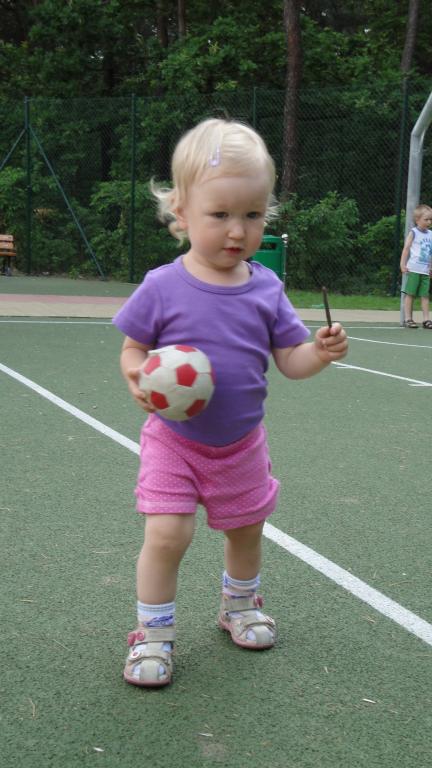 Trener wykłada plan działania:)