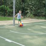 A gdy już ręce się zmęczą, do akcji wkracza "nożna":)